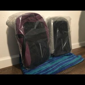 new anti-theft charging backpack hiking, travel